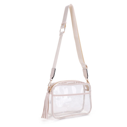 Atlas Color Accent Clear Crossbody