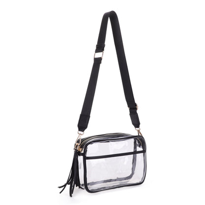 Atlas Color Accent Clear Crossbody