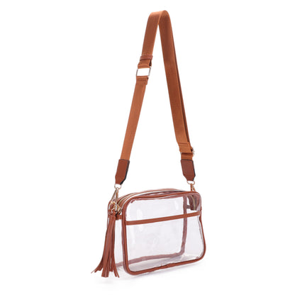 Atlas Color Accent Clear Crossbody