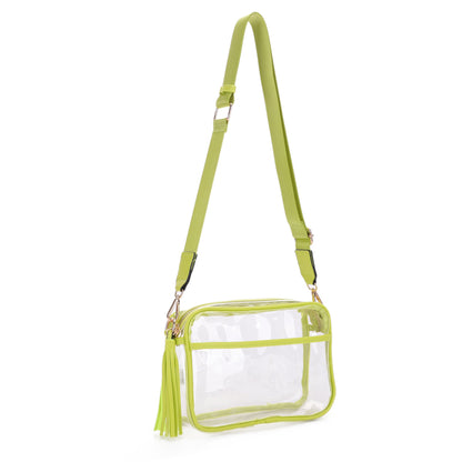 Atlas Color Accent Clear Crossbody