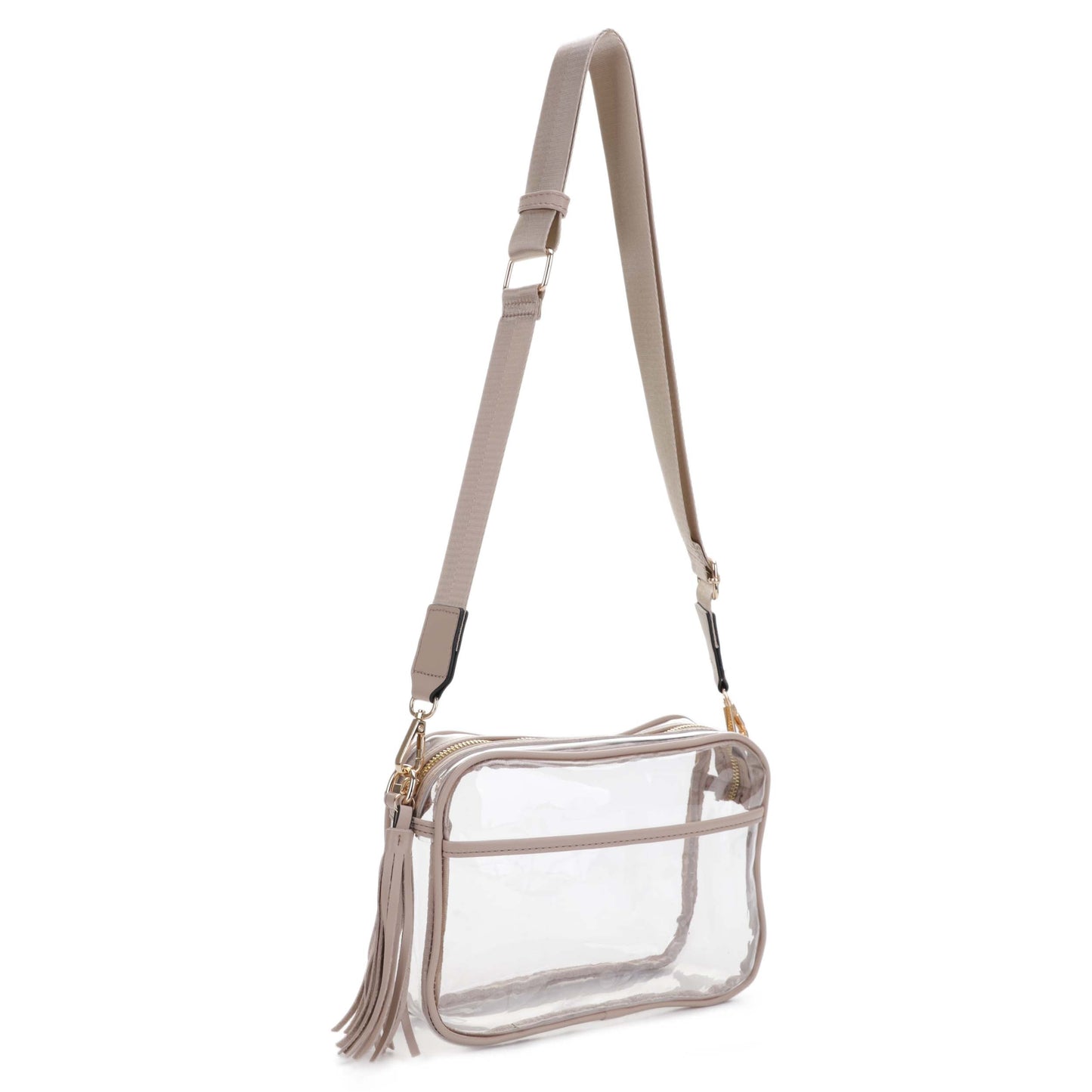 Atlas Color Accent Clear Crossbody