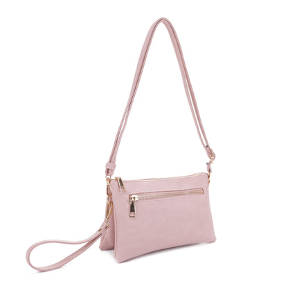 Callie Crossbody with Front Zipper Pocket