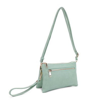 Callie Crossbody with Front Zipper Pocket