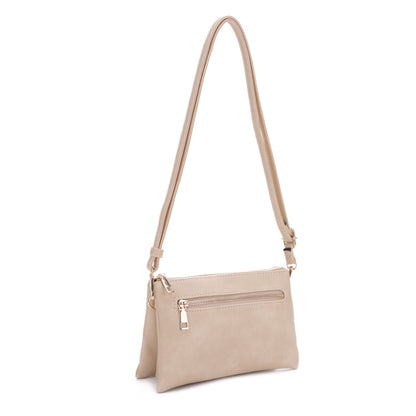 Callie Crossbody with Front Zipper Pocket