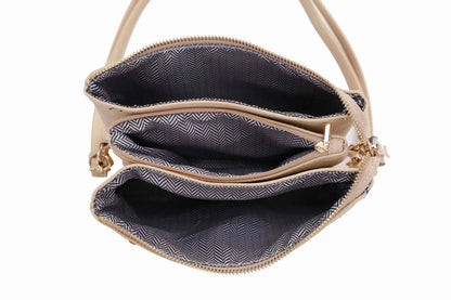 Callie Crossbody with Front Zipper Pocket