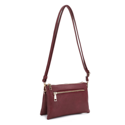 Callie Crossbody with Front Zipper Pocket