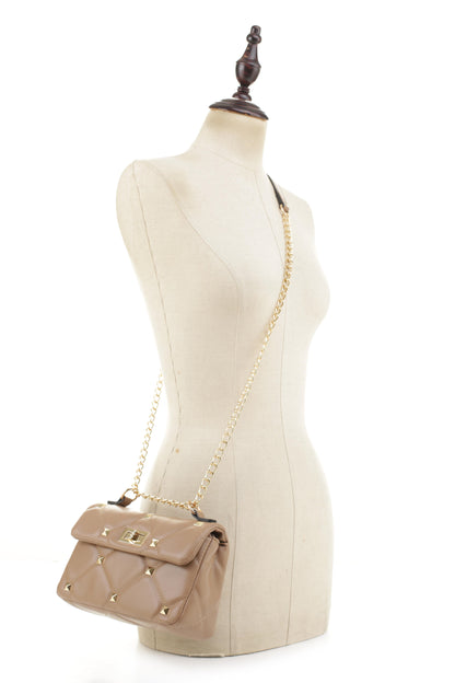 Whitley Quilted Studded Shoulder