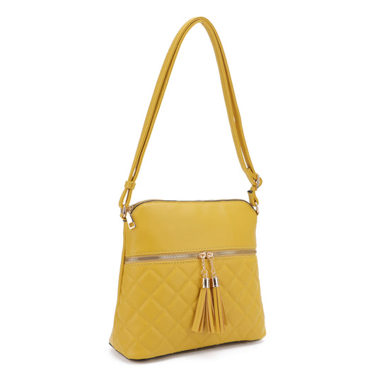 Millie Quilted Tapered Dome Crossbody