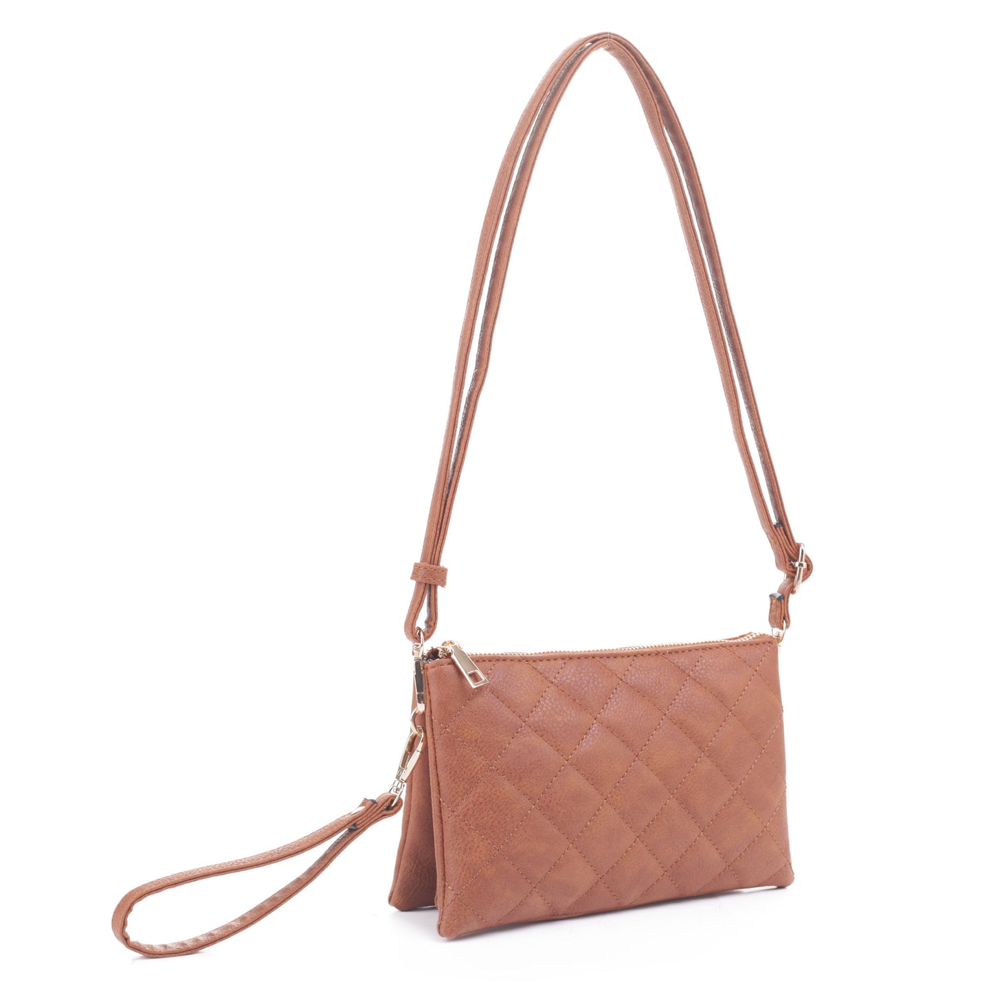 Callie Diamond Quilted Crossbody