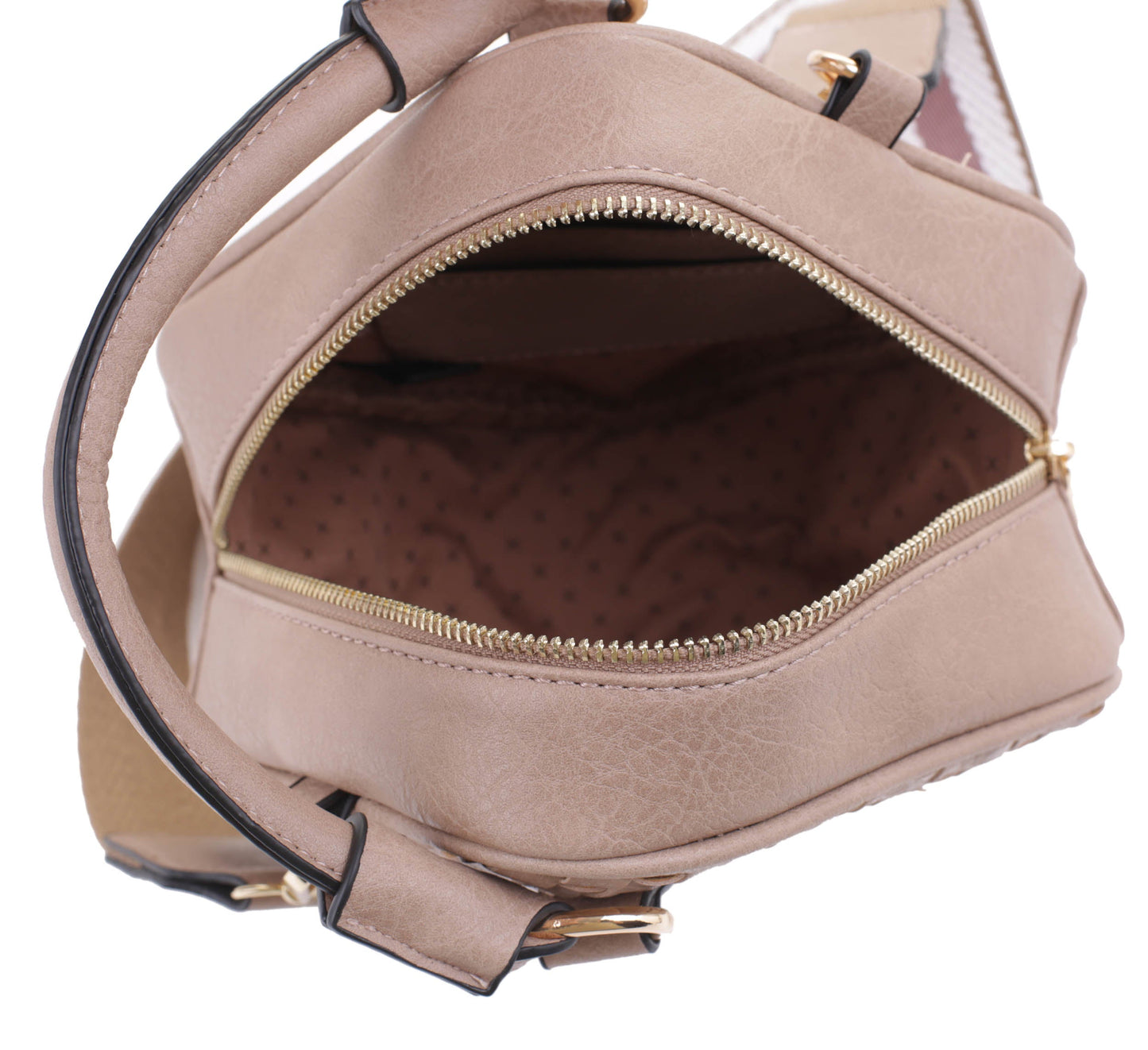Basket Weave Woven Diamond Crossbody Clutch Handbag