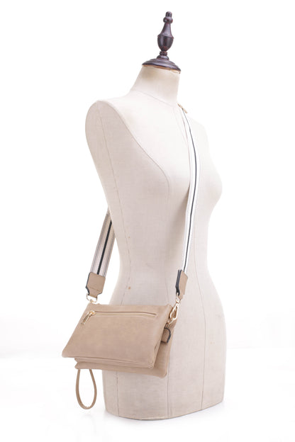 Callie Crossbody with Front Zipper Pocket