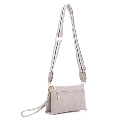 Callie Crossbody with Front Zipper Pocket