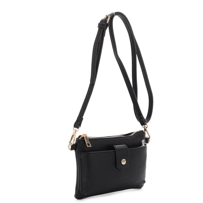 Walker Single Main Zipper Crossbody