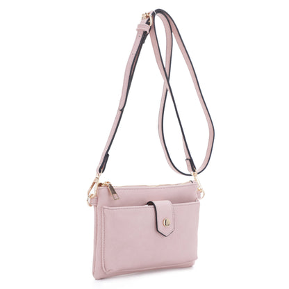 Walker Single Main Zipper Crossbody