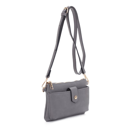 Walker Single Main Zipper Crossbody