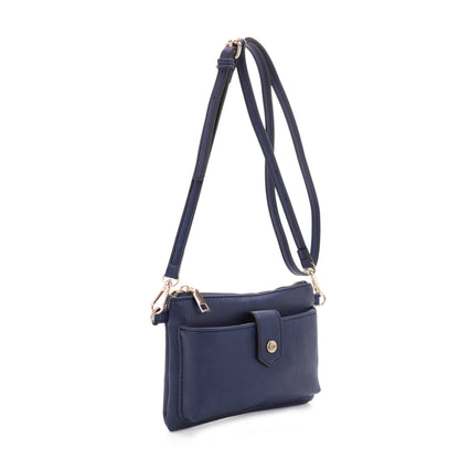 Walker Single Main Zipper Crossbody