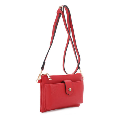 Walker Single Main Zipper Crossbody