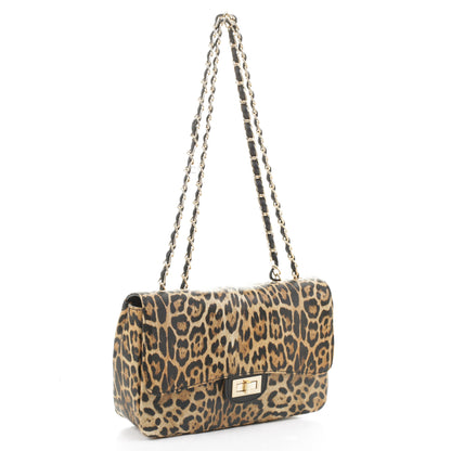 Whitley Leopard Print Shoulder