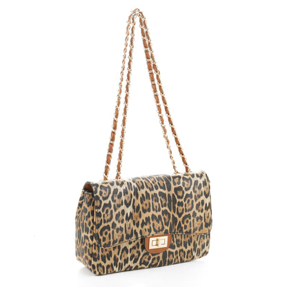 Whitley Leopard Print Shoulder