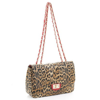 Whitley Leopard Print Shoulder