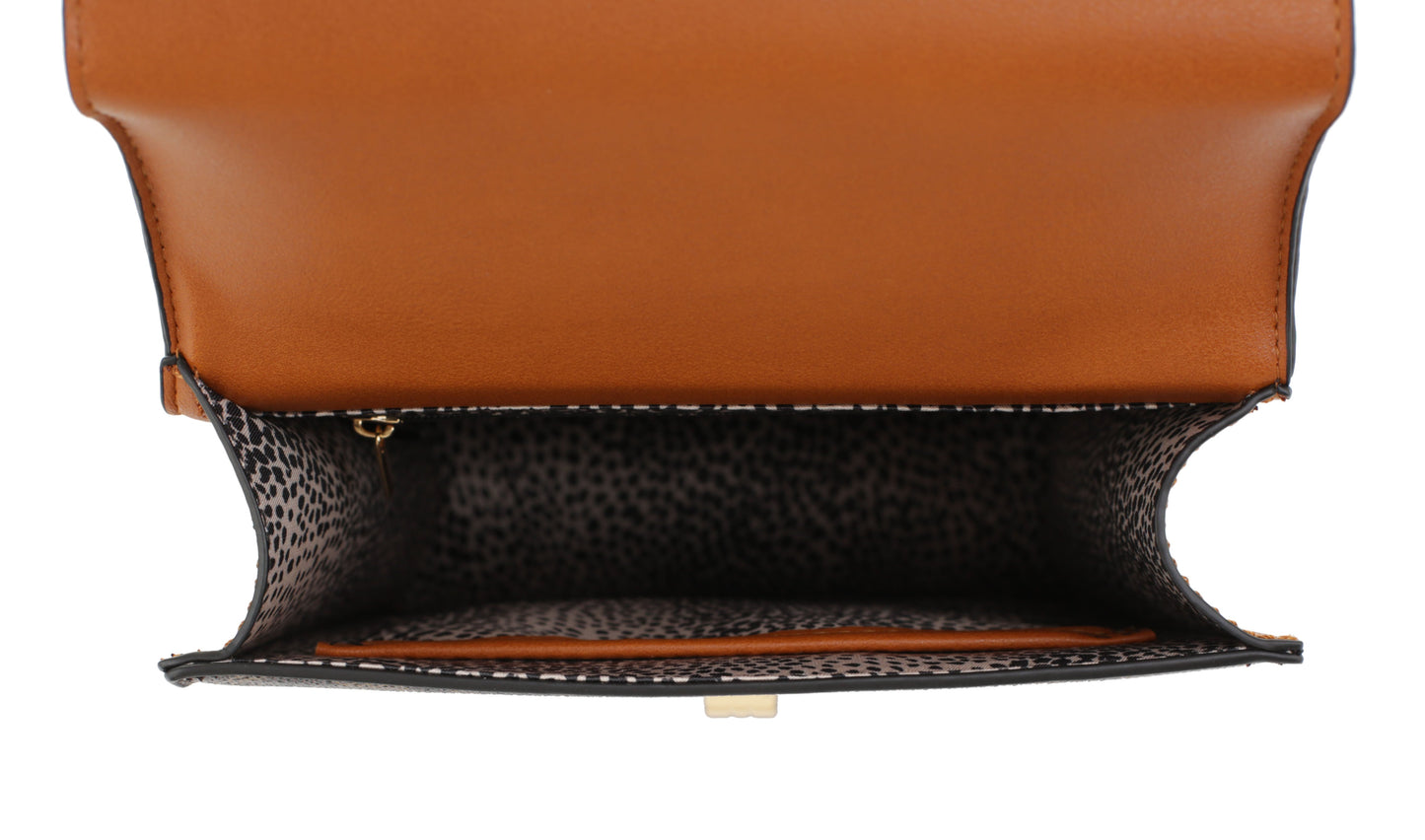 Lainey Geometric Monogrammed Crossbody
