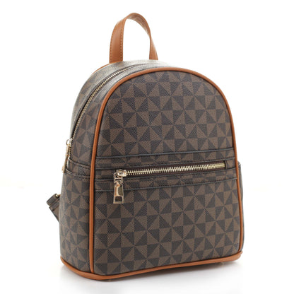 blake mini backpack Jen & Co with 3 Zip Compartments resistant lining and distance monitoring alarms all controlled using the Rachel Bloom App Blake Backpack Shop Isabelle