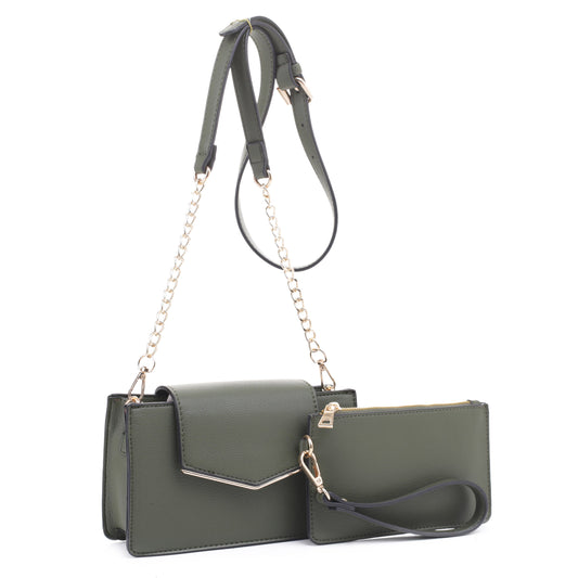 MT20341 Structured Crossbody with Pouch