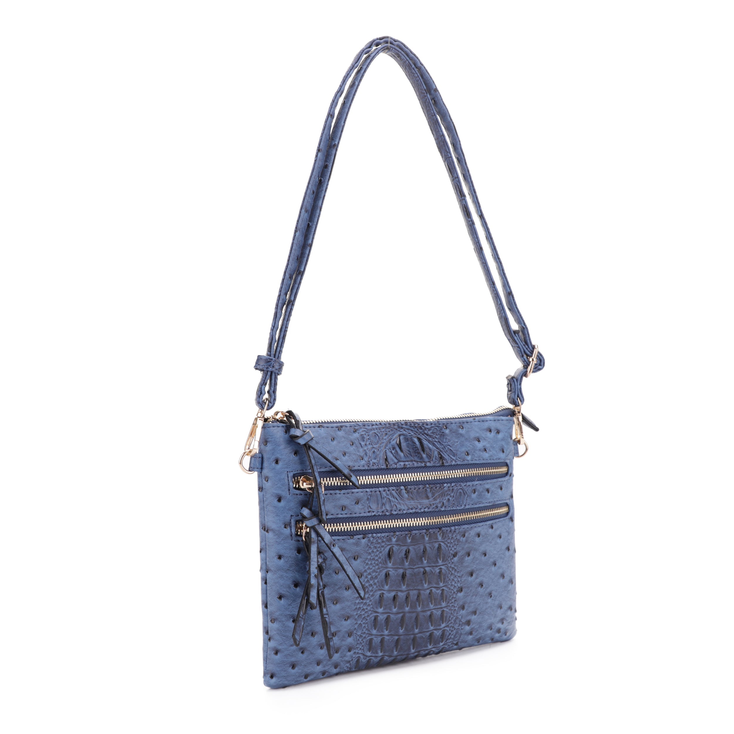 Ostrich crossbody best sale