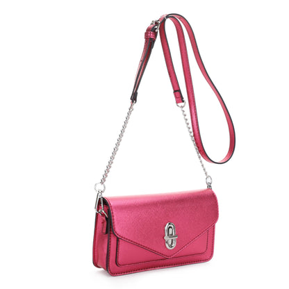 Catalina Metallic Crossbody