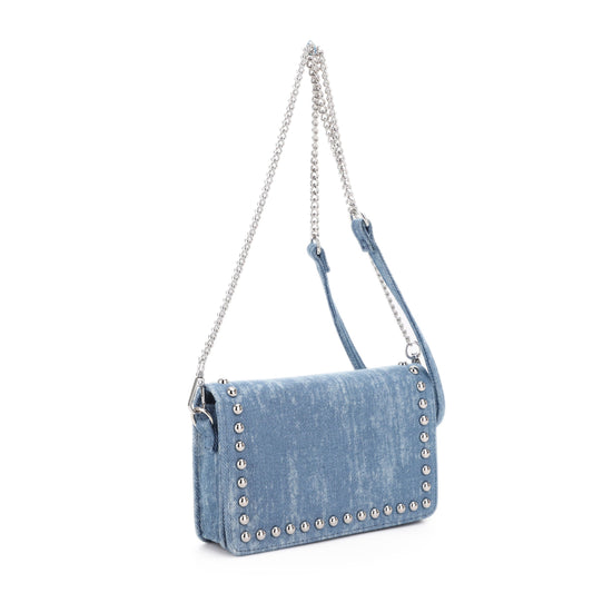 IZZY&ALI Nia Studded Denim Crossbody